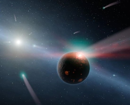 NASA最新探测邻近恒星系统遭“彗星大浩劫”