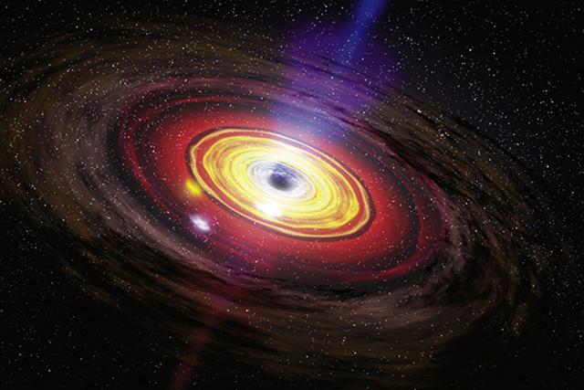 银河系中央超大黑洞可能是个虫洞