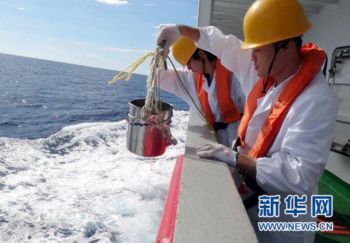 南极科考队给大海做“体检” 获“生理指标”_科技