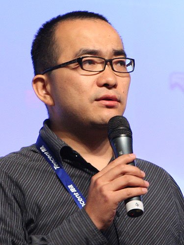 图文：腾讯游戏副总裁王波致辞