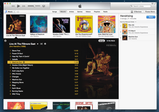 iTunes 11评测：界面更加清爽 运行速度更快