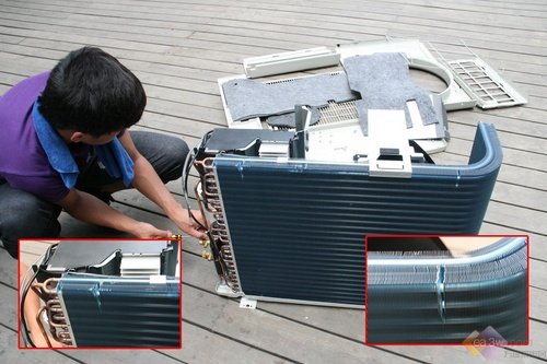 格力大金空调拆解对比