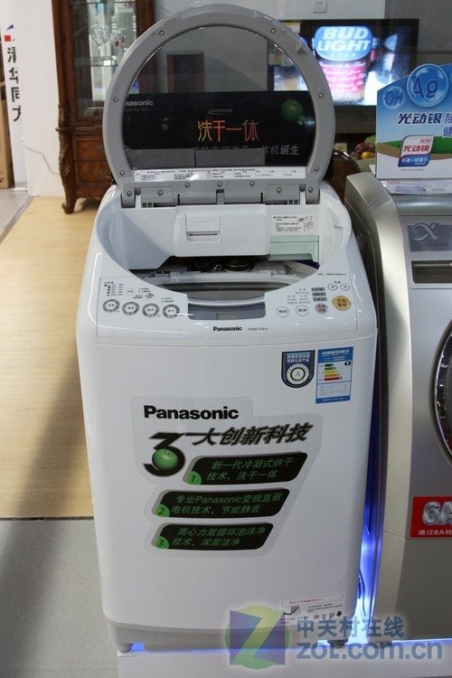 波轮一体机 松下8kg洗衣机4999元京东购