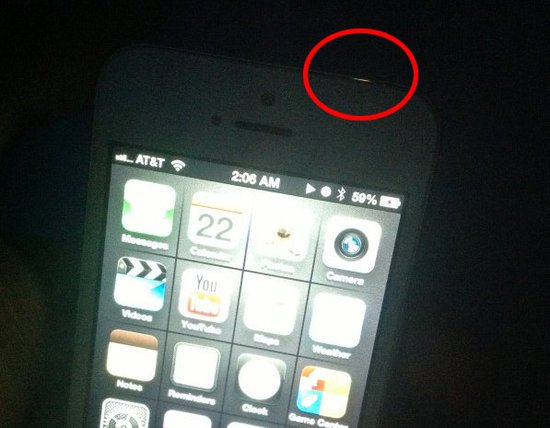 蘋果iPhone 5再爆“漏光門”缺陷