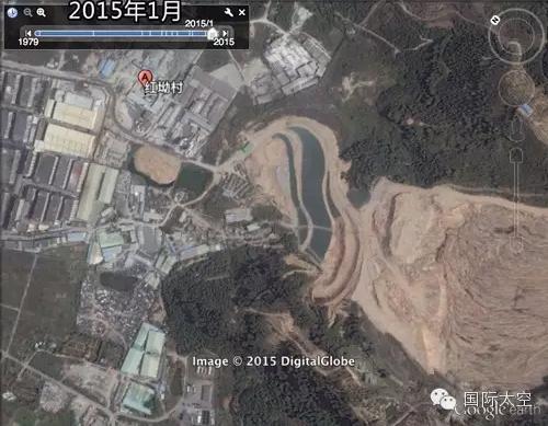 深圳滑坡:卫星地图揭示事发地点十年变迁