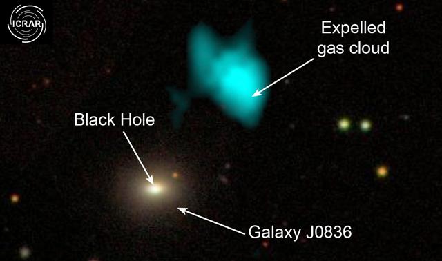 黑洞犹如癌细胞 可提前让星系凋零
