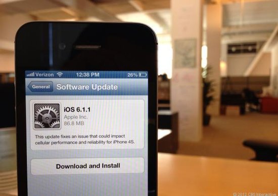 部分用户称iOS 6.1.1导致iPhone 4S续航时间下