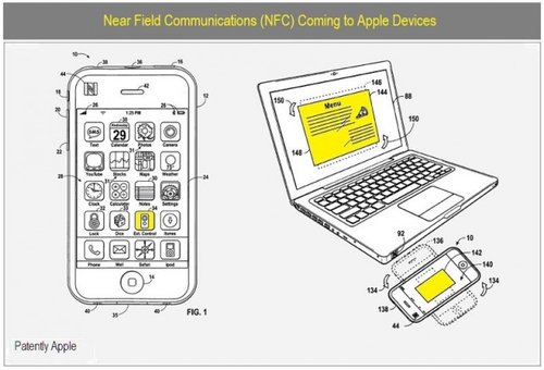 专利图显示iPhone 5将全面内置RFID技术