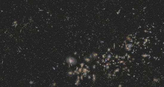 美发布最大宇宙3D地图有助揭晓暗物质之谜