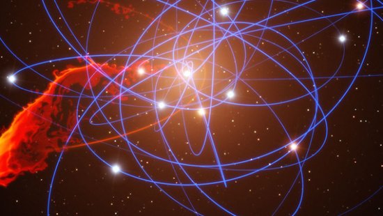 天文学家首次观测到黑洞捕捉星云过程
