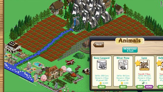 zynga推ipad版本农场游戏farmville
