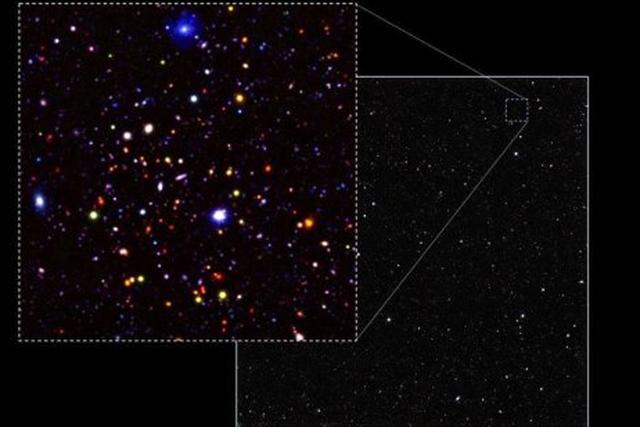 天文学家发布宇宙超深空的红外图像 将用来寻找暗物质