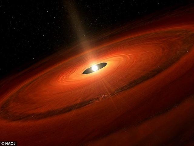 最新观测地球邻近恒星灰尘云诞生一颗冰巨星