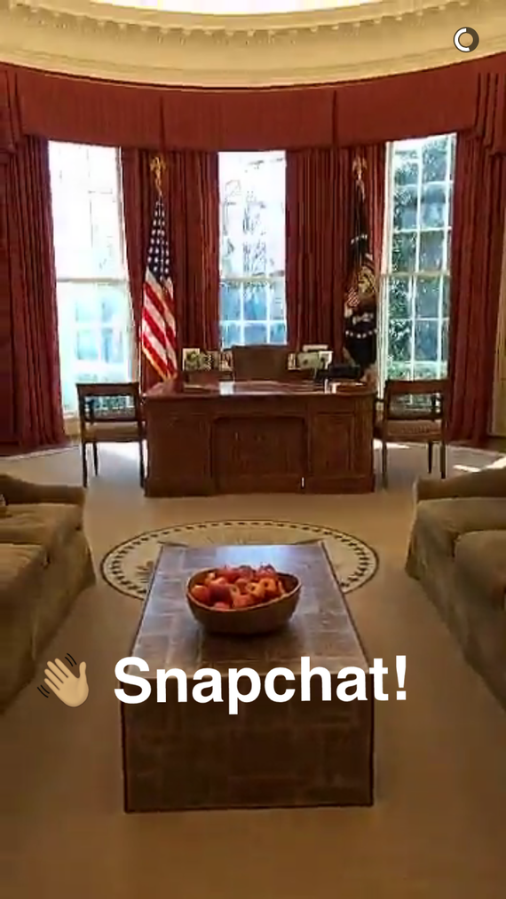 奧巴馬又玩新潮:白宮進駐閱後即焚平台Snapchat