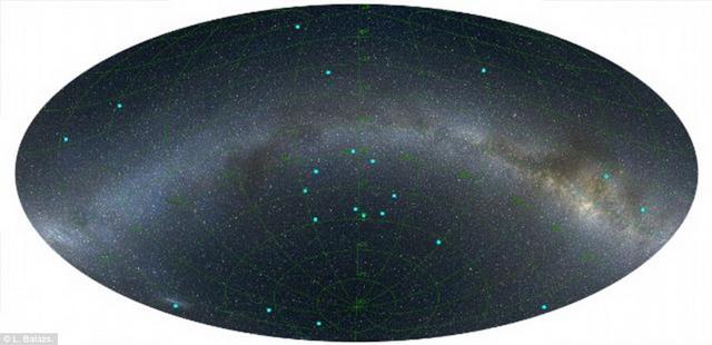 科学家发现宇宙最大环状结构 直径达50亿光年