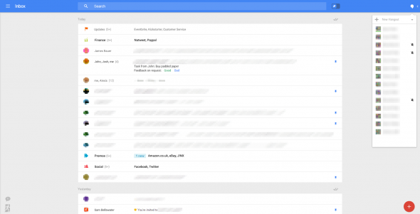 谷歌测试新移动版Gmail：更注重移动体验