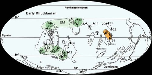 奥陶纪末大灭绝后腕足动物古地理研究新进展