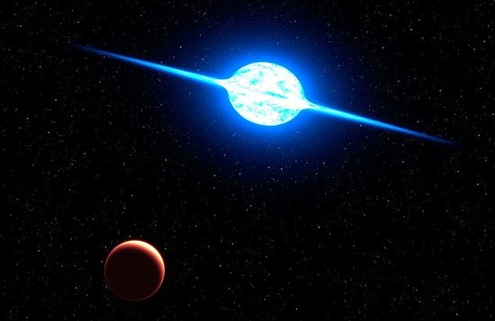 宇宙“旋转木马”：旋转最快超大质量恒星_科技