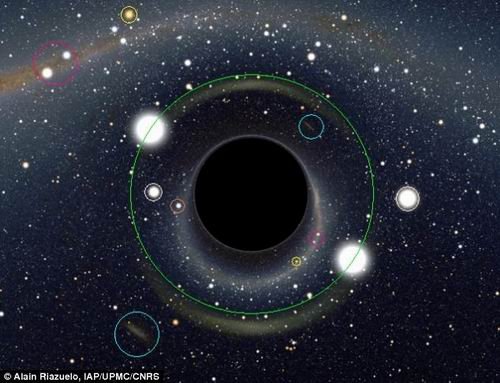 NASA最新模拟黑洞视觉效果 恒星呈现两个镜像32 / 作者:WX. / 帖子ID:1483