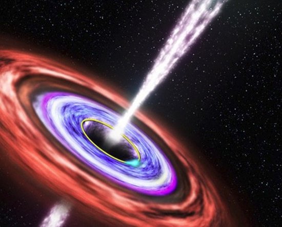 天龙座方向39亿光年处发现黑洞神秘信号