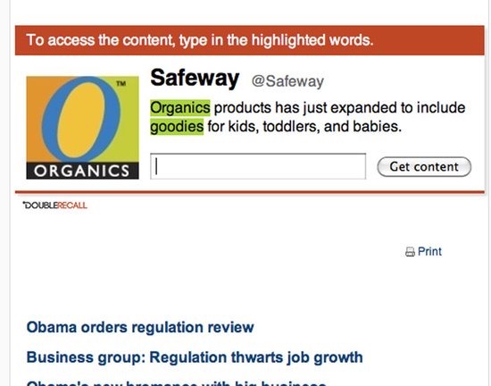 ,互联网,DoubleRecall：“一石三鸟”的新型广告形式
