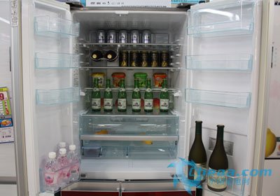 海尔红色六门冰箱热销 欧式卡萨帝设计