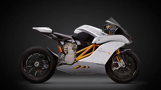 世界上速度最快全电动摩托:每小时240公里