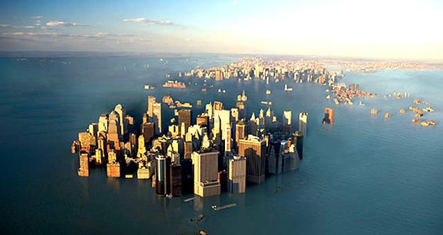 气候变暖 未来数十年全球海平面上升速度将明