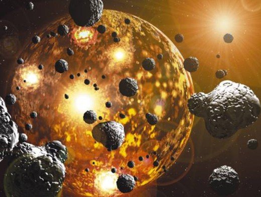 英科学家发现39亿年前陨石撞击地球形成黄金_科技