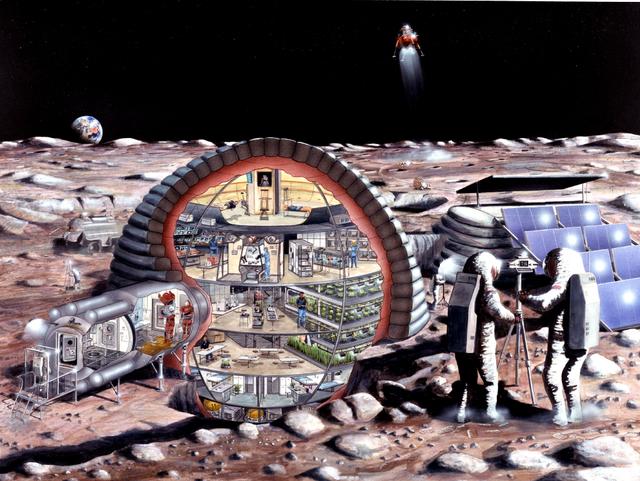 nasa科学家认为建月球基地比前往火星更经济