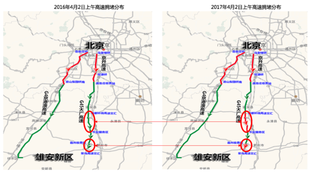 大数据揭秘:雄安新区设立后雄县出行关注热度暴涨1807%