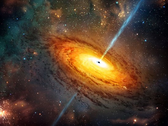 宇宙黑洞是异域独特微粒贮蜜罐(图)