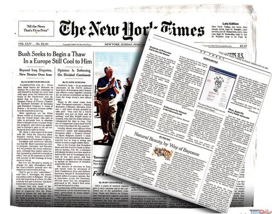 纽约时报客户端砌起收费墙:不交钱只能读三篇
