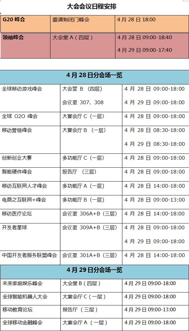 全球移动互联网大会28日北京开幕