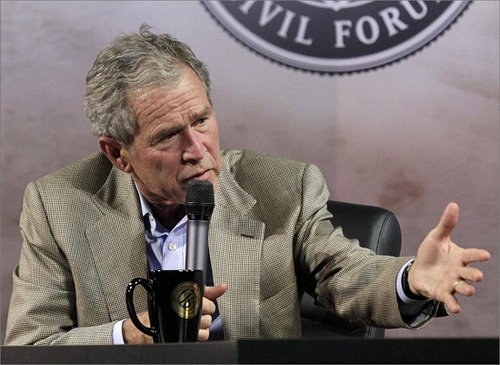 美国前总统乔治布什:现在离不开ipad