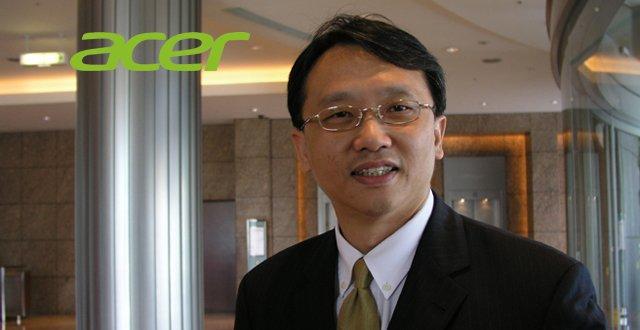 宏基新任CEO陈俊圣将在三年内接任主席