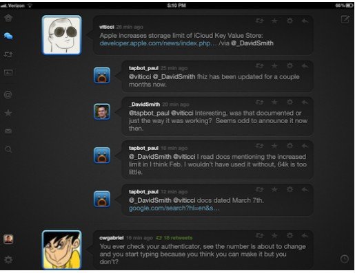 ,Twitter,Quip：iPad版Twitter应用提供新颖交互界面