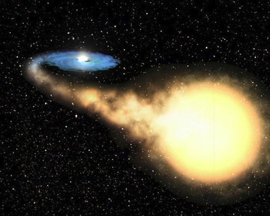 神秘黑洞喷射“超级炮弹” 1/4光速迸出火球