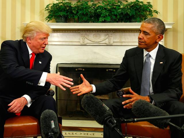 特朗普将接管奥巴马所有社交网络账号 继承上千万粉丝