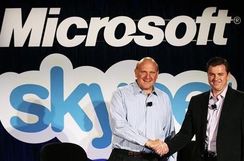 鲍尔默：微软收购Skype将重新定义通信概念（腾讯科技配图）