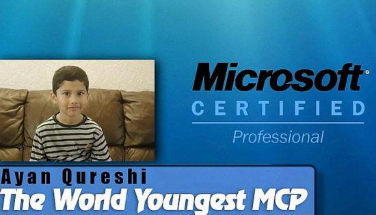 英5岁神童通过微软考试 成世界最小计算机专家