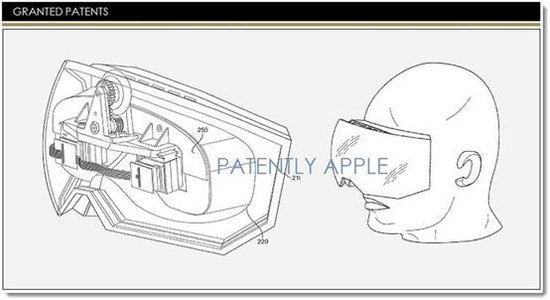 苹果获得头戴显示器专利 能通过眼球识别用户