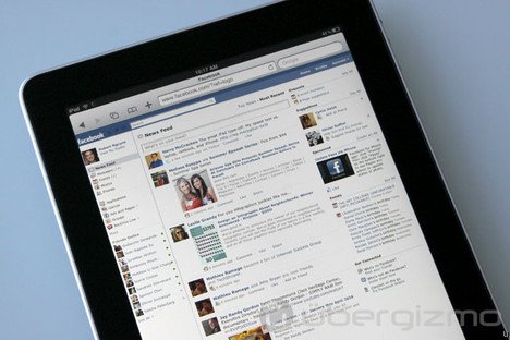 Facebook正式推出iPad平板电脑专用应用