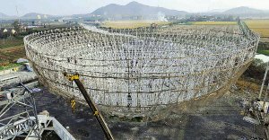 亚洲最大射电望远镜将建成 形如超级“耳朵”_科技