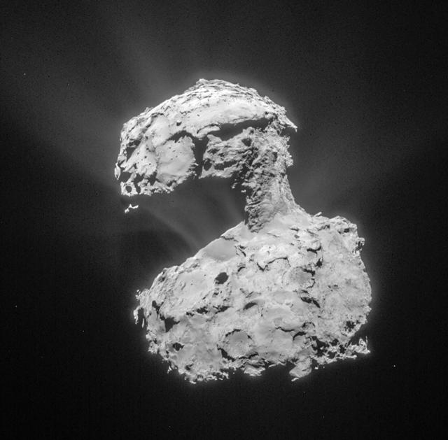 欧空局“罗塞塔”探测器发现彗星中的分子氮