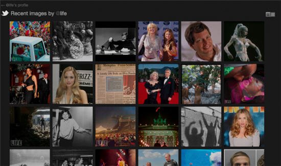 Twitter推出用户画廊服务 整合不同来源图片