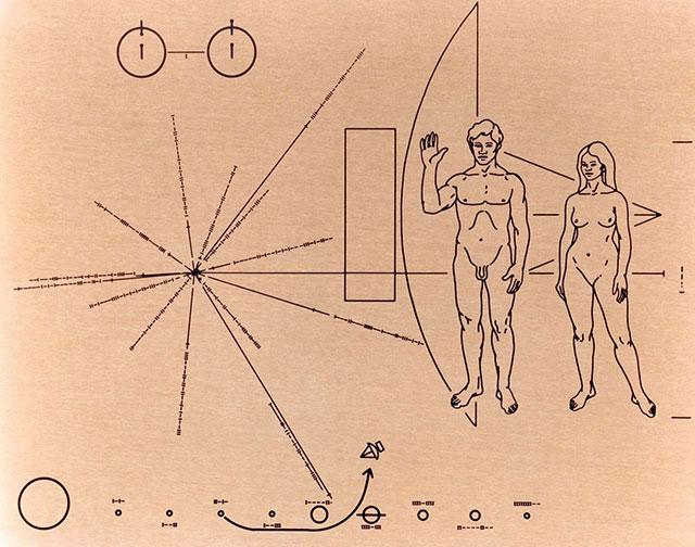 专家称1972年发送给外星人的裸体人物太性感
