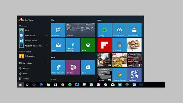 Windows“开始”菜单的发展历史