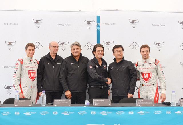 乐视支持的FF冠名龙之队 合作研发电动赛车将于10月亮相