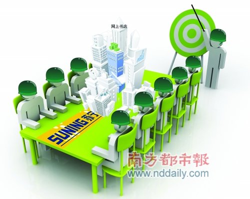 苏宁插足网上卖书 或联手当当“围剿”京东
